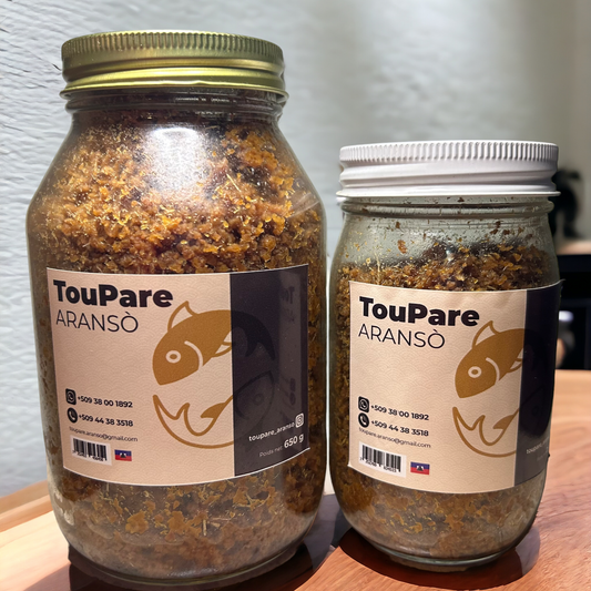 TouPare Aransò pack of 2 (650/250 grams)